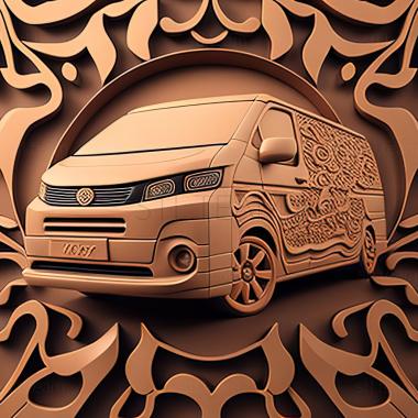 3D модель Toyota ProAce (STL)